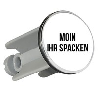 WaschbeckenstöPsel Moin Ihr Spacken Spruch Geschenkidee Moin Ihr Spacken Geschen