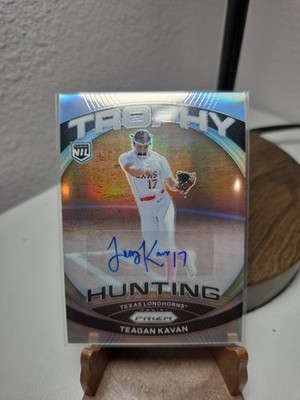 2025 Prizm Trophy Hunting Teagan Kavan Auto Silver Prizm