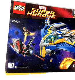 LEGO Marvel Super Heroes Instruction Manuals Booklet Only #76021 Book 2