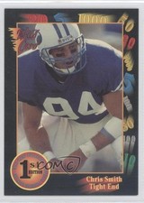 1991 Wild Card Draft Chuck Smith Chris Smith #124 Rookie RC 0a0. rookie card picture
