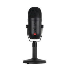 Heart-Shaped Voice Picking Up Micrphone with One Click Mute Volumn Control