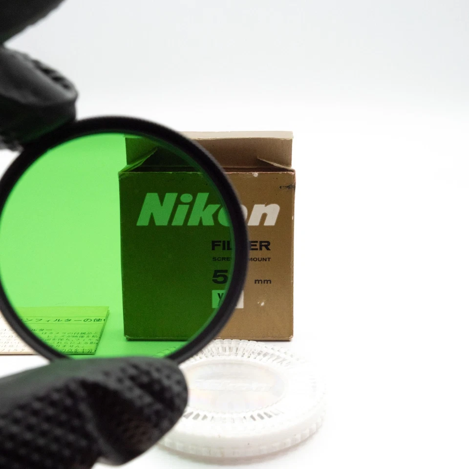 Nikon X1 52mm Green Filter for B&W Film Photography – Japan - Image 3 of 4