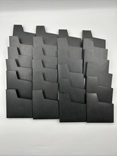 Lot of 24 OEM Nintendo NES Plain Black Dust Covers Game Cases Sleeves Original