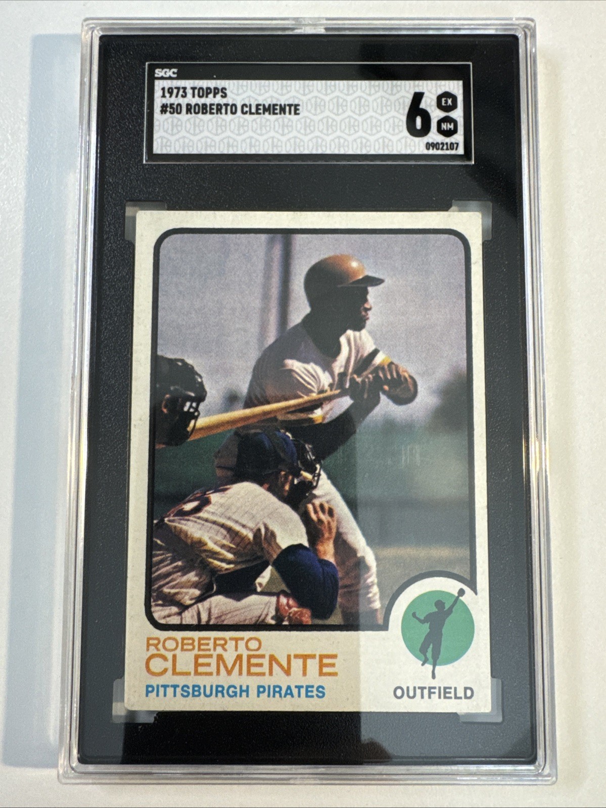 1973 Topps Roberto Clemente #50 SGC 6
