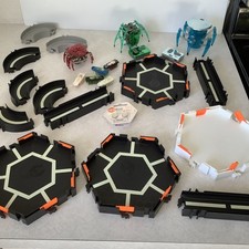 Lot of Hex Bug Nano Track Pieces Bugs Raceway Micro Bots Robotic Creatures