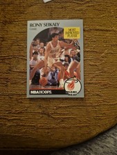 1990 NBA Hoops Basketball Card #169 Rony Seikaly Miami Heat Most Improved