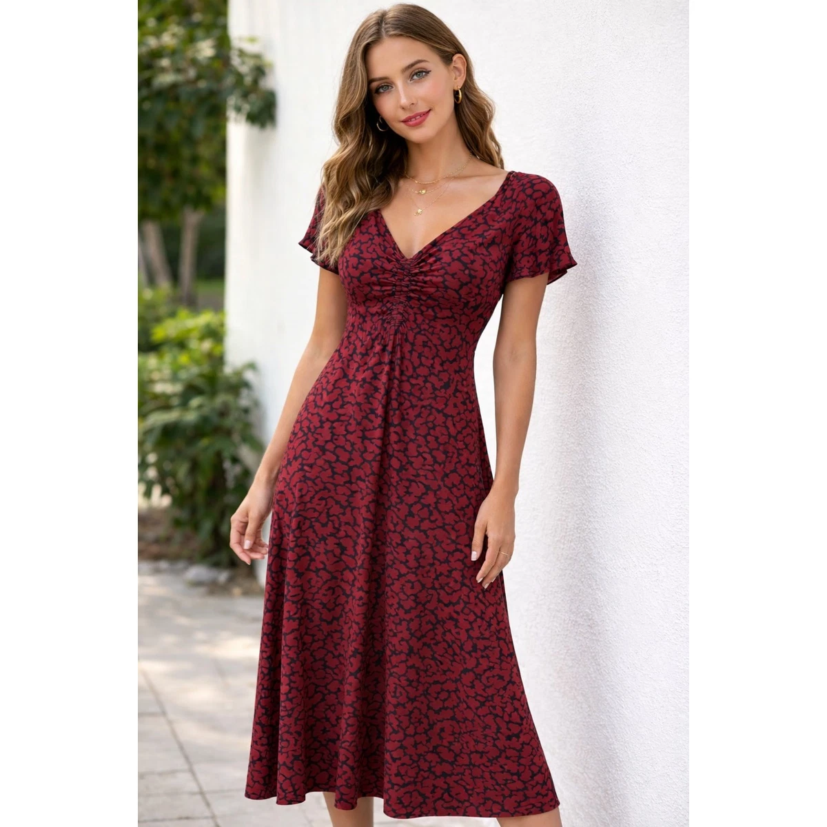knee length dresses for ladies Skylight Boden Dress main image 0