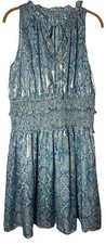 Current Air Snake Skin Print Halter Dress Size Large