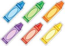 Edupress Crayons Mini Accents (EP62664)