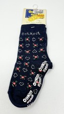 Vintage 1994 Oshkosh B  Gosh Girl Kids Non-Skid Socks Hearts Flowers NEW Sz 6-7.5