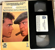 Nothing in Common VHS tape-Tom Hank,  Jackie Gleason / Ships With Tracking