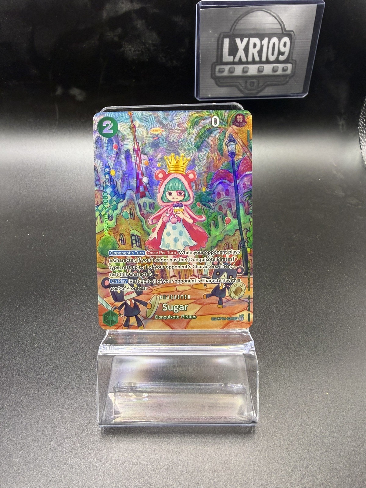 SUGAR - One Piece TCG OP04-024 - SP Special Rare - Wings of the Captain ENGLISH