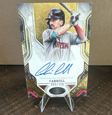 Topps Tier One 2025 Corbin Carroll Diamondbacks Auto PPA-CC /199