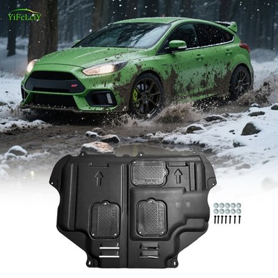 Hard Engine Skid Plate For Ford Focus RS 2016-18 Splash Shield Oil Pan Guard