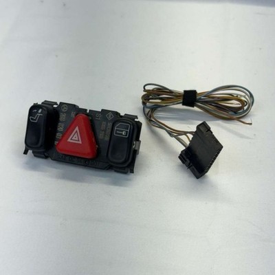 98-02 Mercedes E320 E430 CLK430 Hazard Light Door Lock Switch Control Panel OEM