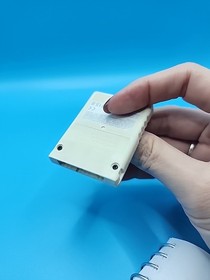 Sony Playstation 2 Memory Card Official 8MB "Ceramic White" PS2 SCPH-10020 #602