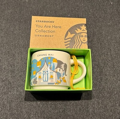 Starbucks City Espressotasse CHIANG MAI YOU ARE HERE SERIE Mug NEU, OVP 2oz/59ml
