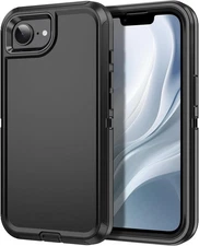 Case For Apple iPhone 16e Heavy Duty Shockproof Rugged Protective Phone Cover
