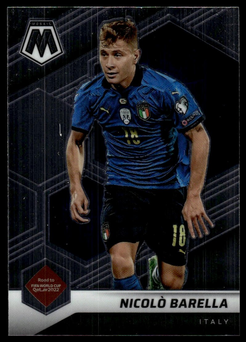 2021-22 Panini Mosaic Road to FIFA World Cup Nicolo Barella #30