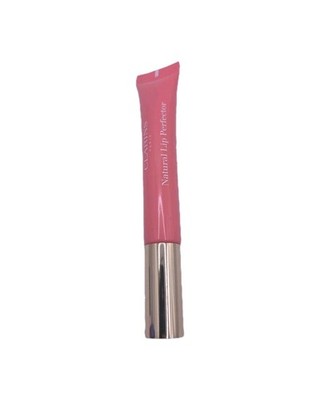 Clarins Natural Lip Perfector .35oz Full Size 01 ROSE SHIMMER 