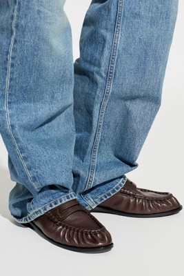 Saint Laurent - Men - Leather loafers - Brown | eBay display picture 1