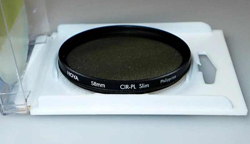 HOYA SLIM FRAME DIGITAL CIR-PL 58MM FILTER (NIB) - Image 3 of 3