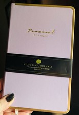 VICTORIA'S JOURNALS Monaco Undated Diary Personal Planner Lavender New