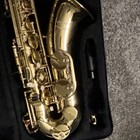 Glory Alto Saxophone Gold Lacquered Brass w/ Case Mouthpiece Neck Strap — photo 6