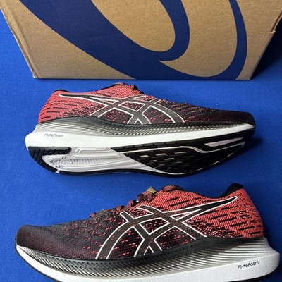 New Asics EvoRide 2 Womens Size 8 Red/Black Running Shoes