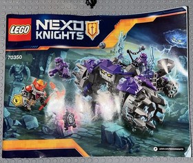 Lego 70350 Nexo Knights The Three Brothers Set With Minifigures Manual