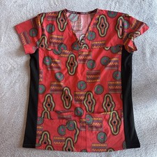 divine stretch scrub top Women  s XS With Pockets