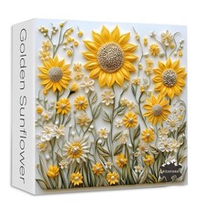 Sunflower Puzzles for Adults 1000 Pieces, Spring Flower Garden Puzzle Nature,...