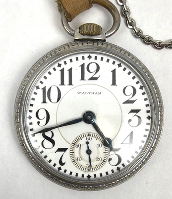 Waltham Pocket Watch 16 Pocket Watch Pocket Watches with Vintage