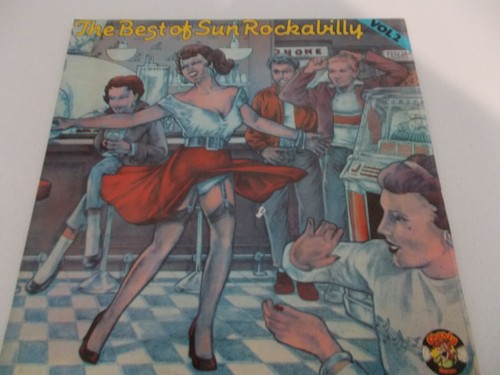 THE BEST OF SUN ROCKABILLY VOL 2 - V/A - UK 16 TRK VINYL LP - VGC - CARL PERKINS