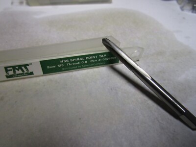 M5-0.8 HSS 2 Flute D4 Plug Spiral Point Tap