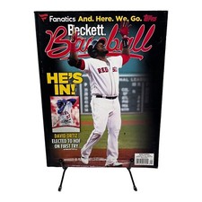 Beckett Baseball Price Guide Vol. 22 No. 4 April 2022 DAVID ORTIZ Boston Red Sox
