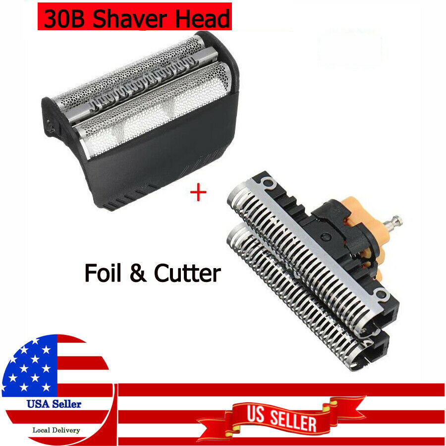 30B Electric Shaver Razor Head Foil & Cutter For Braun 30B Series 3 ...