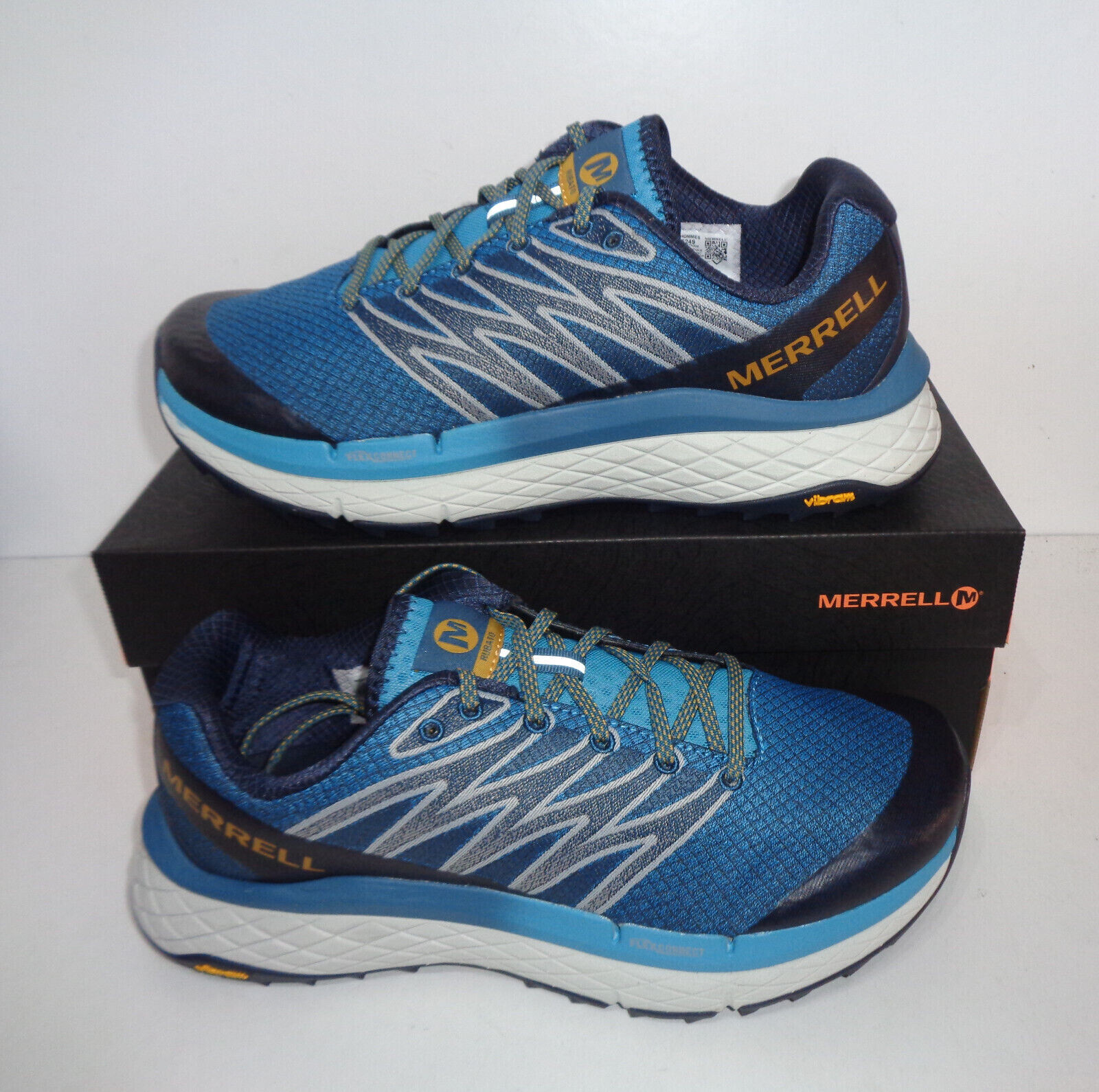 Scarpe da ginnastica MERRELL nuove da uomo passeggio trail running prezzo consigliato £ 125 Regno Unito taglia 8 5