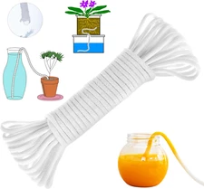 100Ft 1/12" Self Watering Rope,Vacation Automatic Planter Waterer Device for Ind