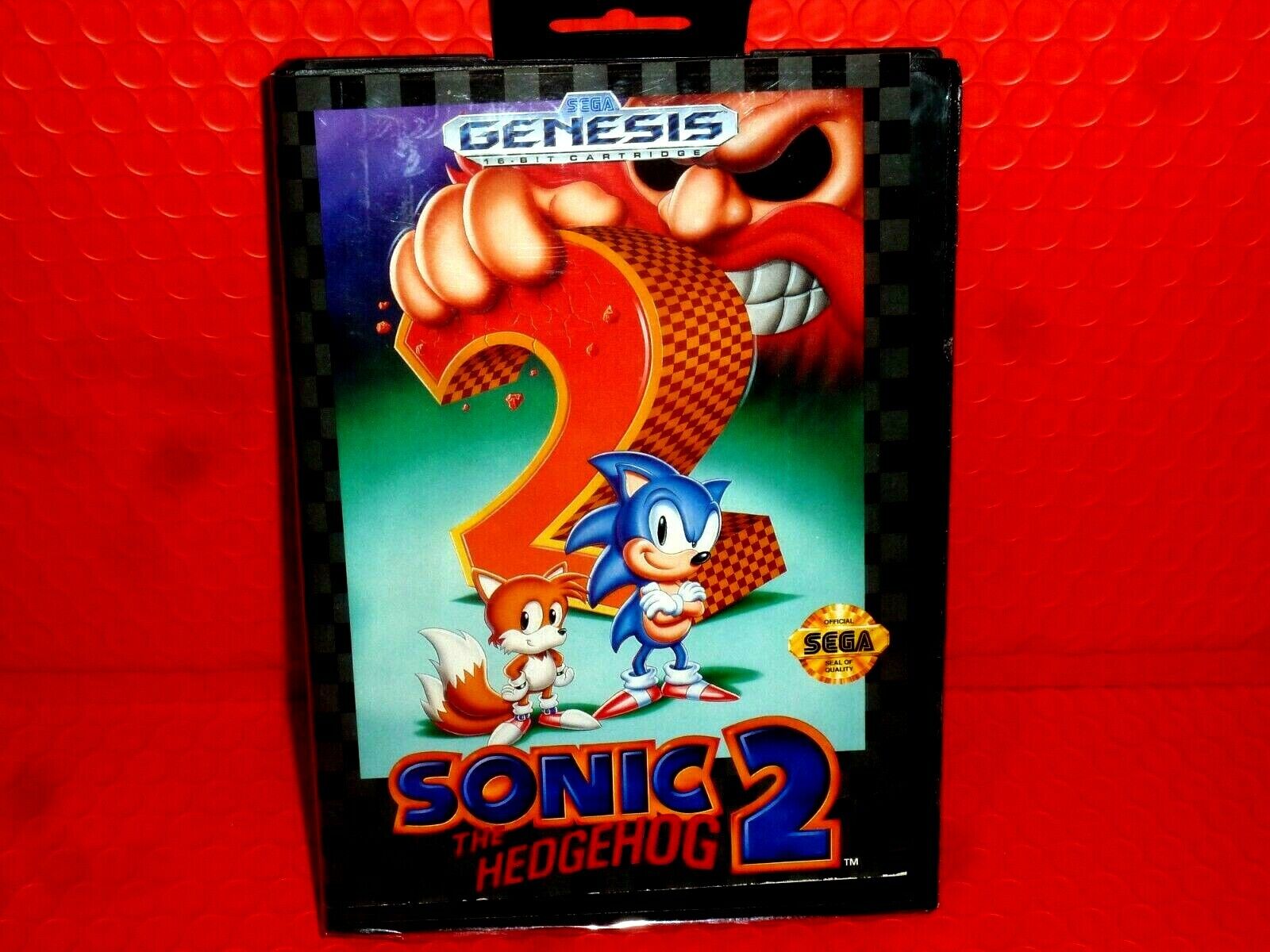 Sonic The Hedgehog 2 - SEGA Mega Drive Platformer Action Arcade Boxed for  sale online