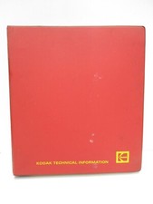 Kodak techical information as shown in binder.