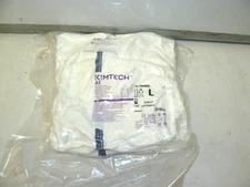Kimberly Clark Kimtech 88802 A5 Sterile Cleanroom Coveralls LARGE NEW
