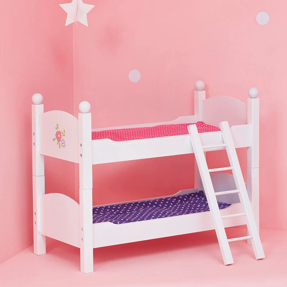 Wooden bunk beds for clearance 18 inch dolls