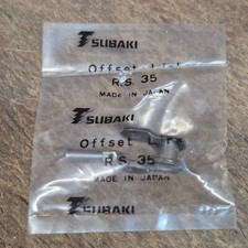 4 qty TSUBAKI Offset Link Std Roller Chains 35, Single Strand, 3/8" Pitch
