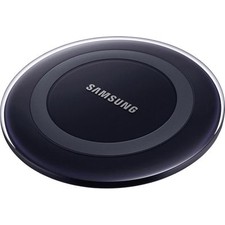 Samsung Galaxy Carga Inalámbrica Qi Pad Escritorio + Cargador MicroUSB de Pared 2A Negro