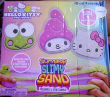 NEW Horizon Hello Kitty Friends Slimygloop Slimy Sand Moldable Stretchable