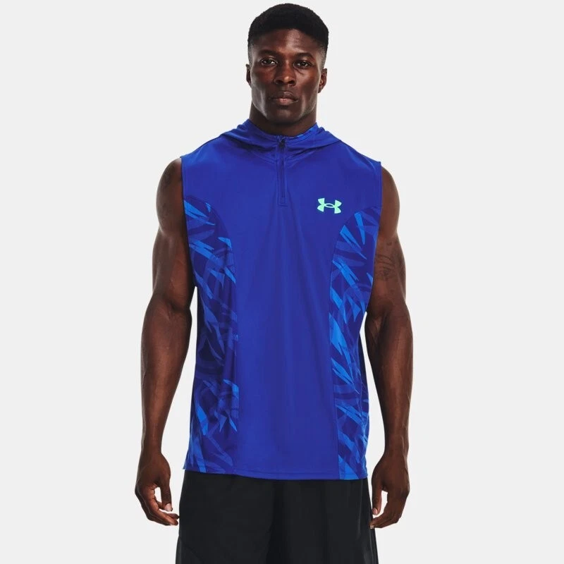 NWT Under Armour Men's Baseline Tank Hoodie Royal Blue Sleeveless Size M UA88
Opens in a new window 
