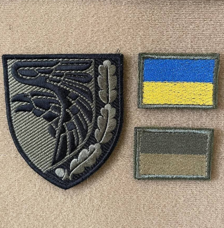 Parche de moral del ejército ucraniano Gancho de la insignia de la 93.a...