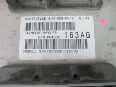 Body BCM Front Control Fits 08 GRAND CHEROKEE COMMANDER