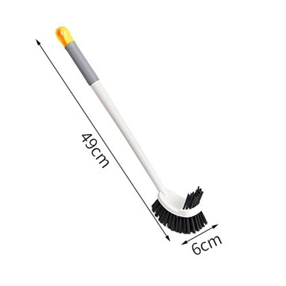 Household Toilet Brush Plastic Bathroom Brush New Curved Cleaning Brush | eBay